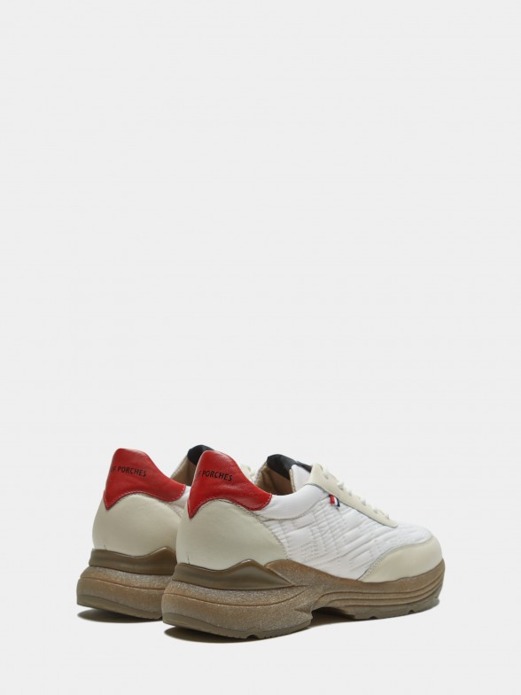 Soft padded monogram sneakers
