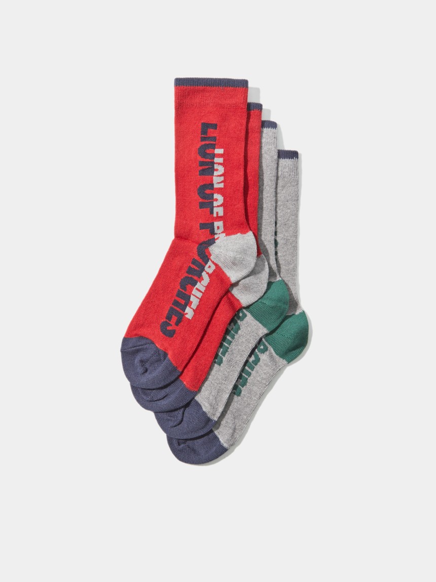 Pack de 2 pares de meias
