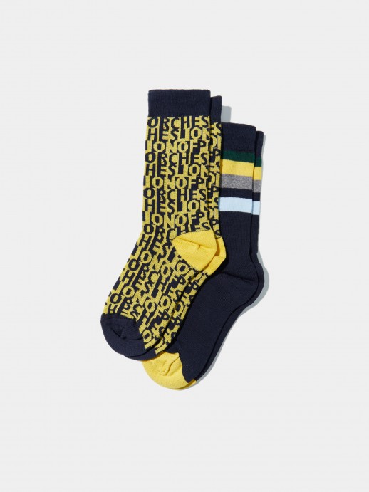 Paquete de 2 pares de calcetines