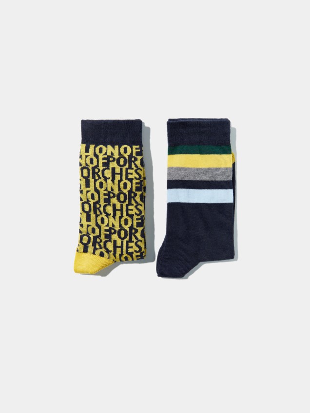 Pack de 2 pares de meias