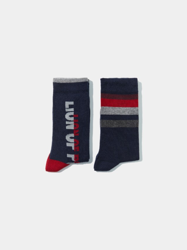 Pack de 2 pares de meias