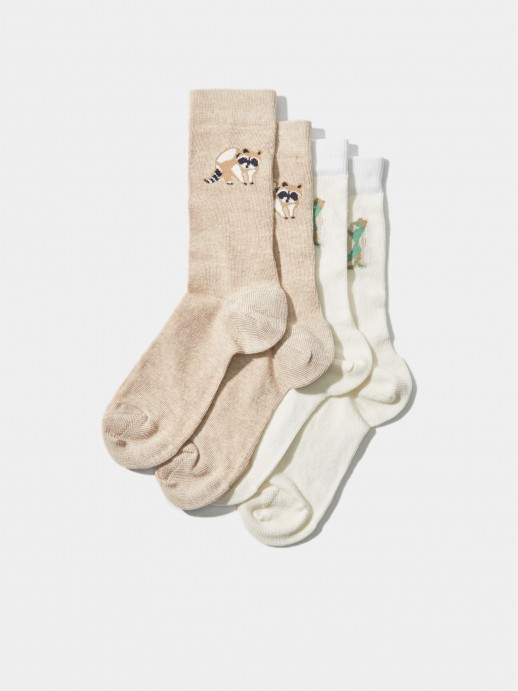 Pack 2 pares de calcetines