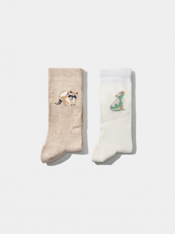 Pack 2 pairs of socks