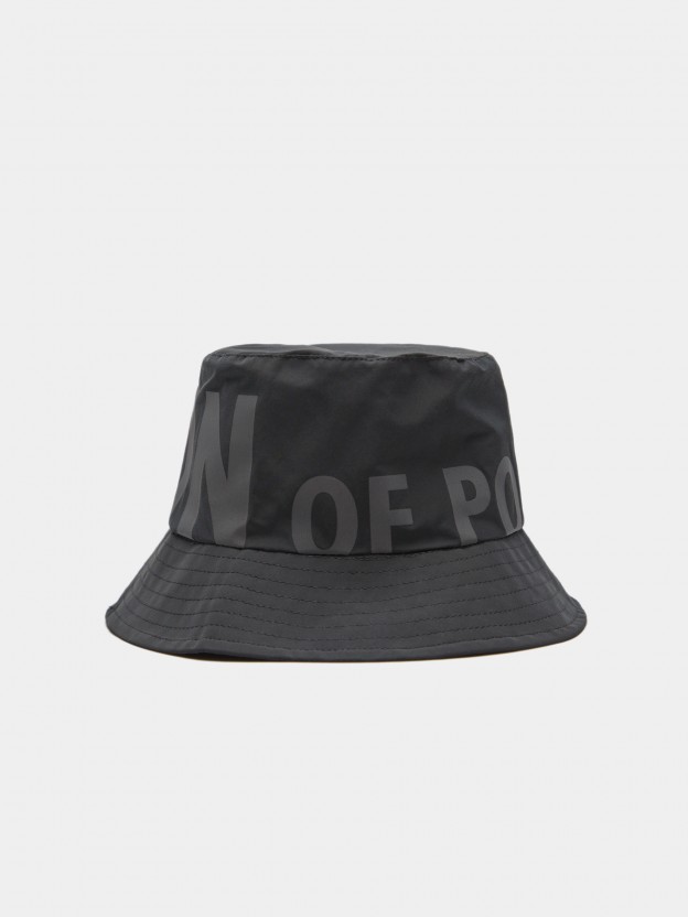 Printed waterproof hat