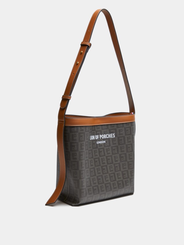 Bolsa monograma em pele vegan - Image product