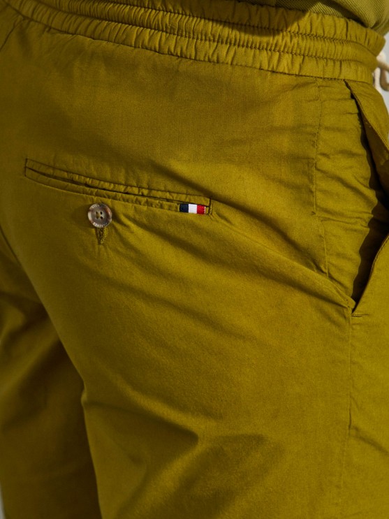 Bermudas de algodn con cordn