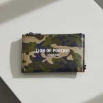 Man's coin wallet with zip, printed and pattern