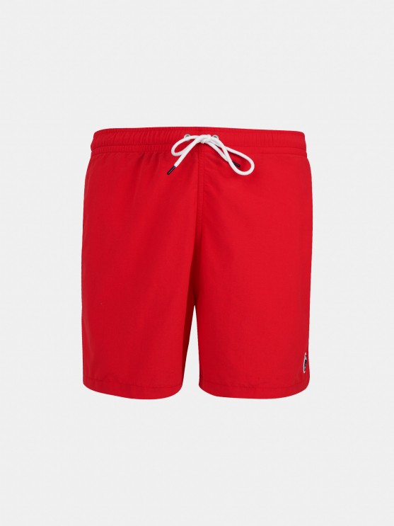 Cales de banho para homem regular fit com cintura elstica e cordo