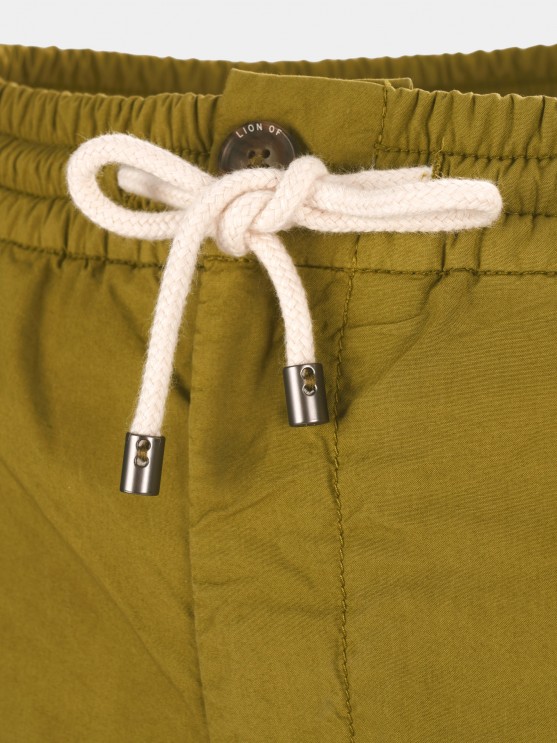 Bermudas de algodn con cordn