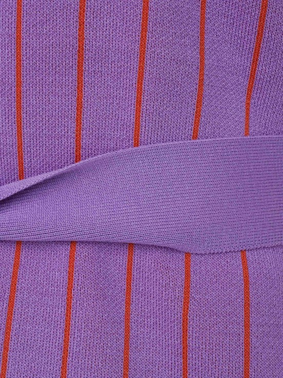 Túnica para mulher bicolor em rayon com cinto