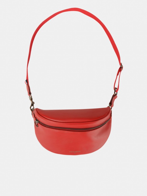 Bolsa de cintura em pele