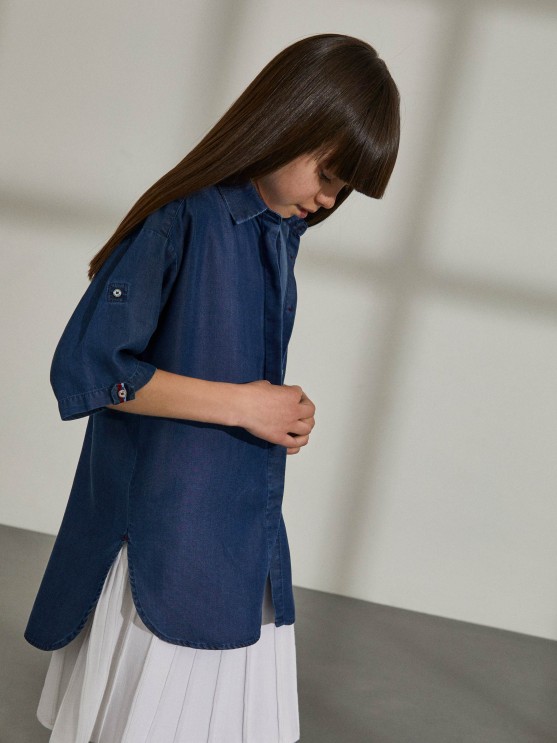 Denim shirt
