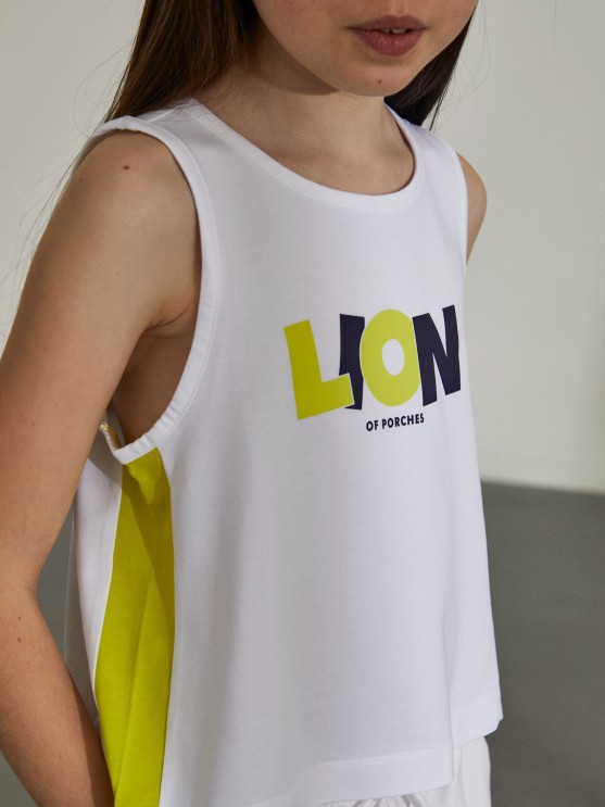 Top estampado