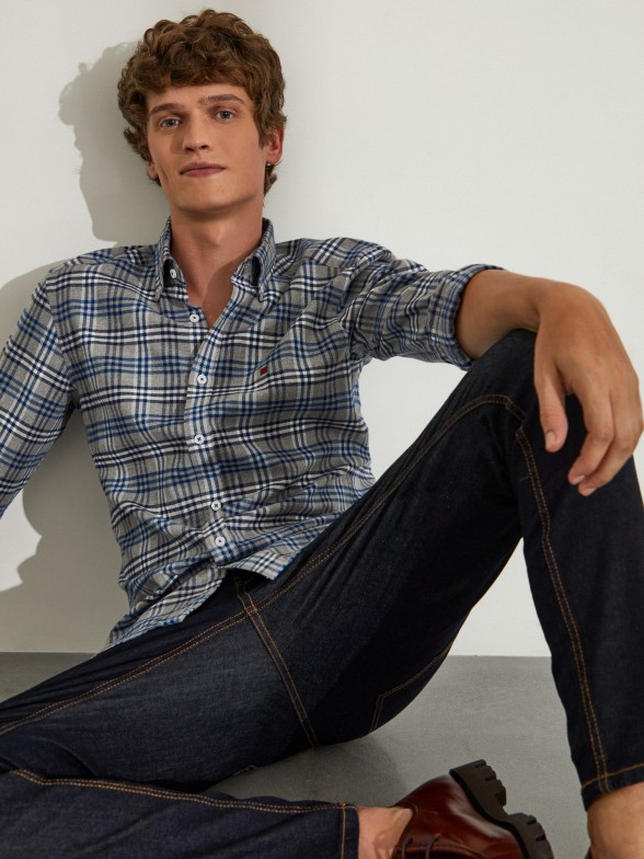 Camisa slim fit