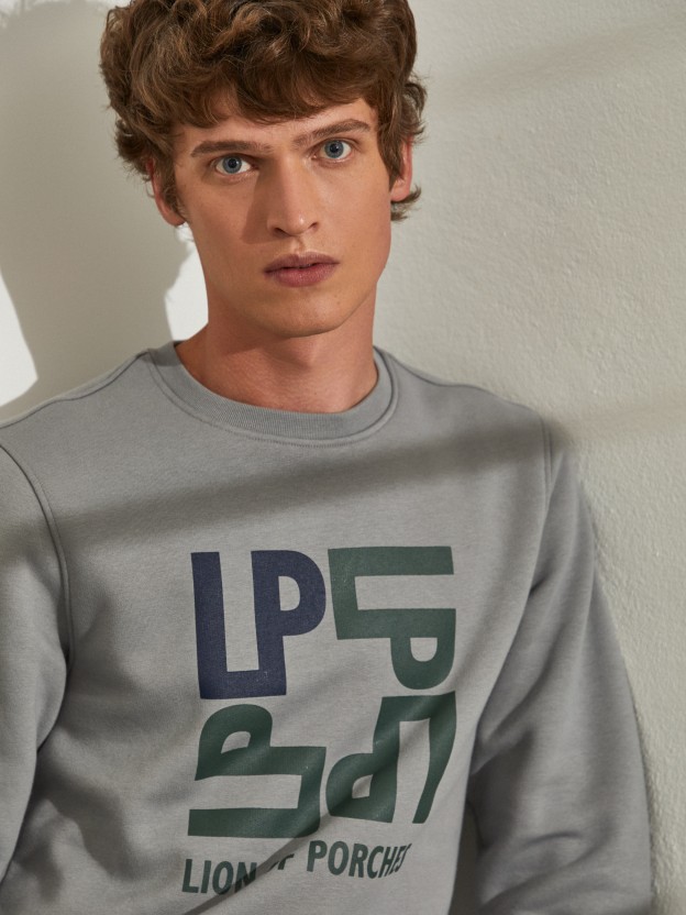 Sweatshirt estampada