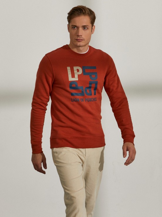 Sweatshirt estampada