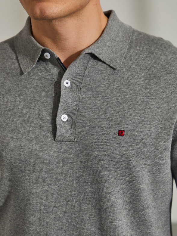 Polo de manga comprida
