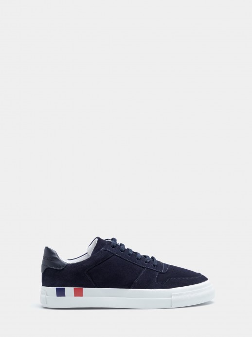 Suede sneakers