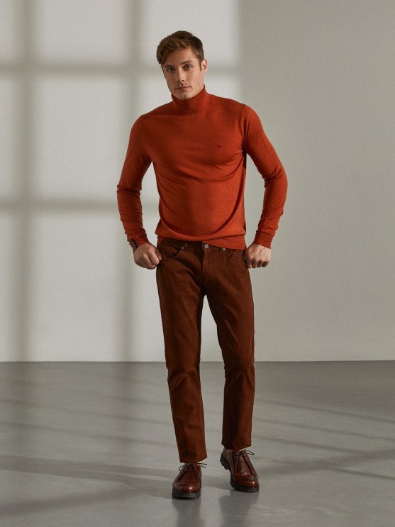 Regular fit trousers