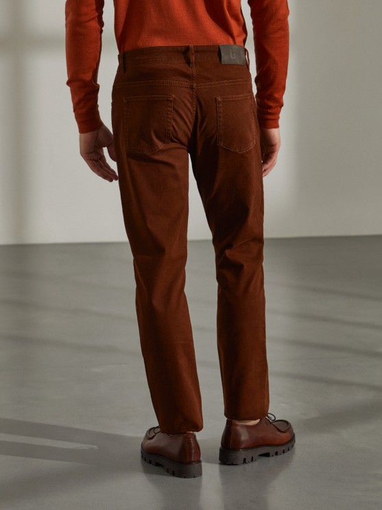 Regular fit trousers