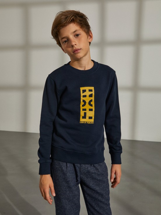 Sweatshirt de algodo