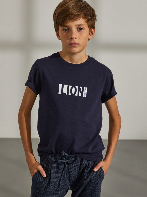 T-shirt de algodo