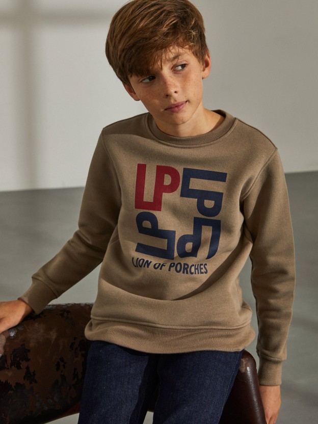 Printed sweatshirt for boys