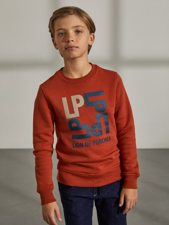 Sweatshirt estampada