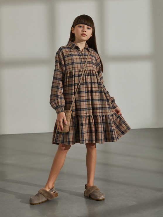 Vestido a cuadros