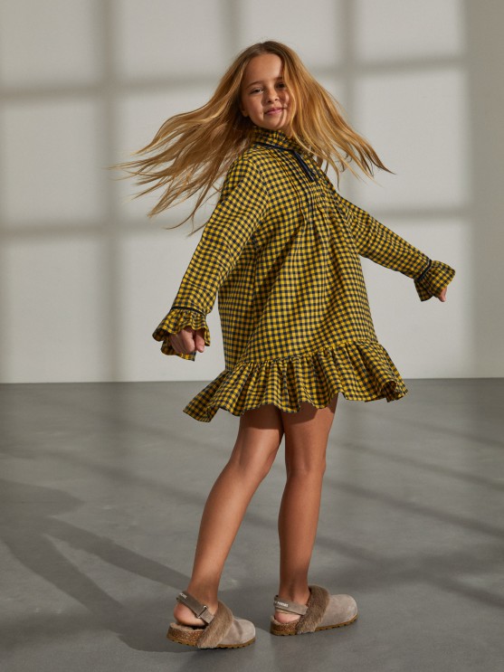 Ruffled dress