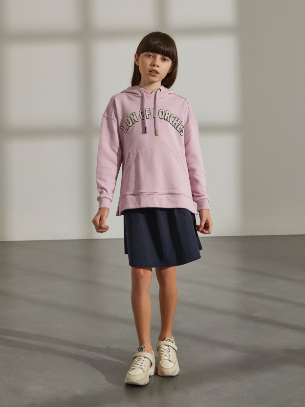 Sweatshirt com capuz