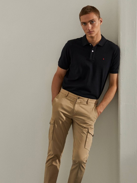 Calas regular fit chino de algodo stretch