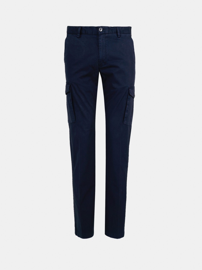 Cal�as para homem regular fit chino de algod�o stretch