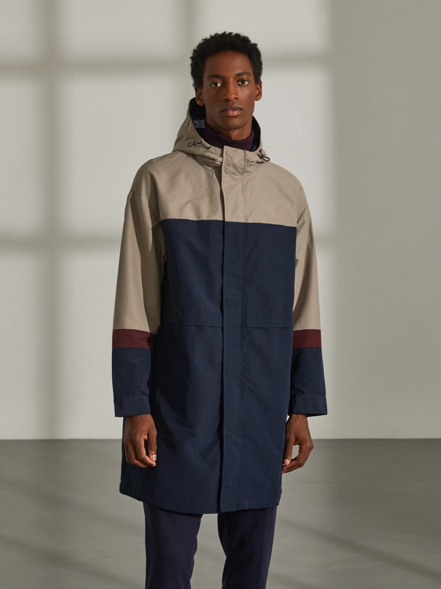 Hooded parka