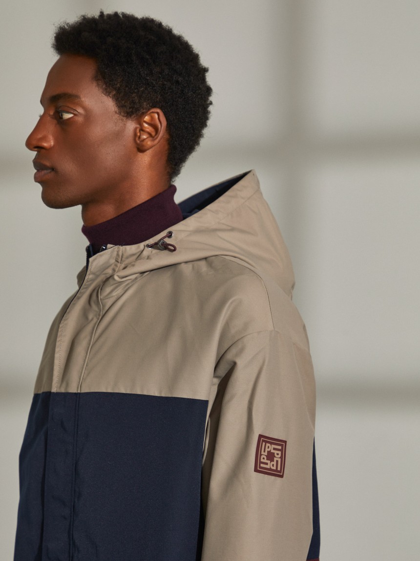 Hooded parka