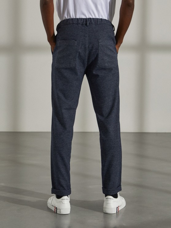 Regular fit chino trousers