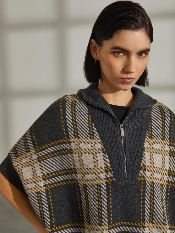 Colour block jumper