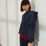 Sweatshirt estampada com capuz