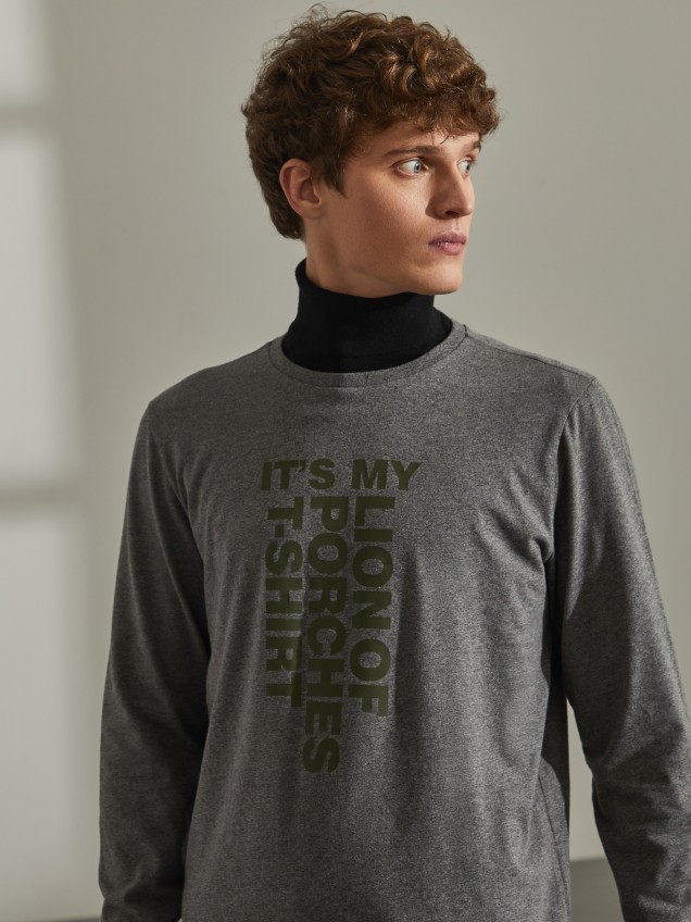 Long sleeve cotton tee - Image product