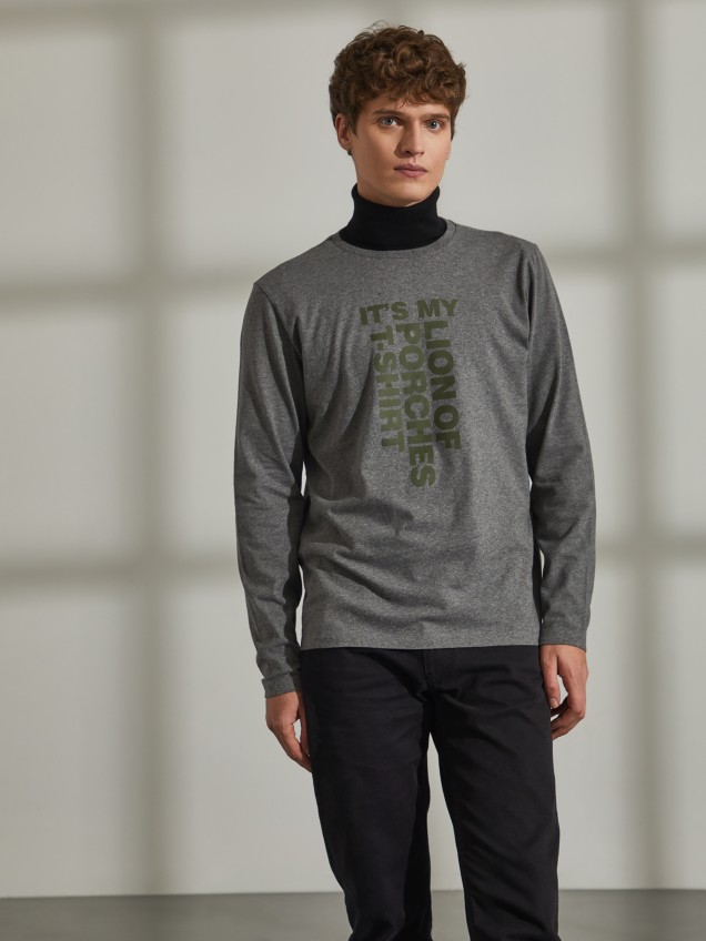 Long sleeve cotton tee - Image product