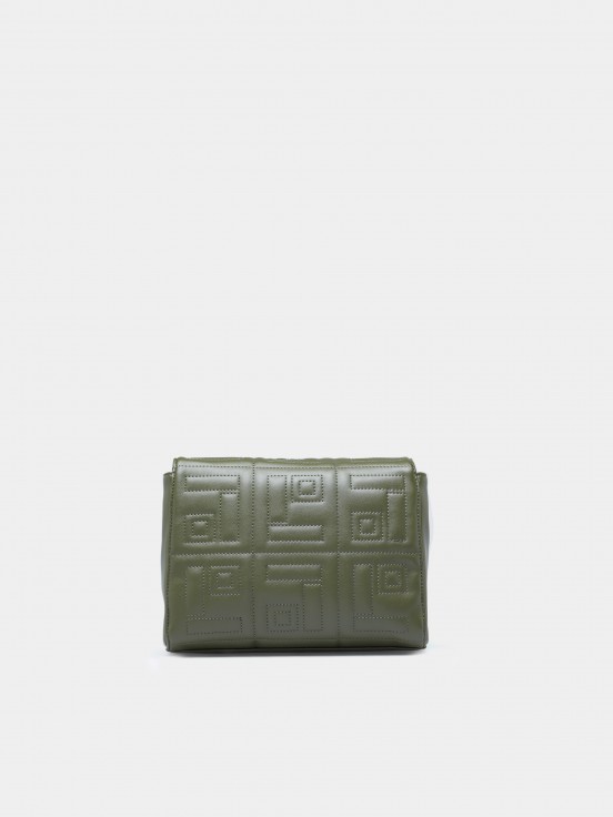 Crossbody bag with monograms