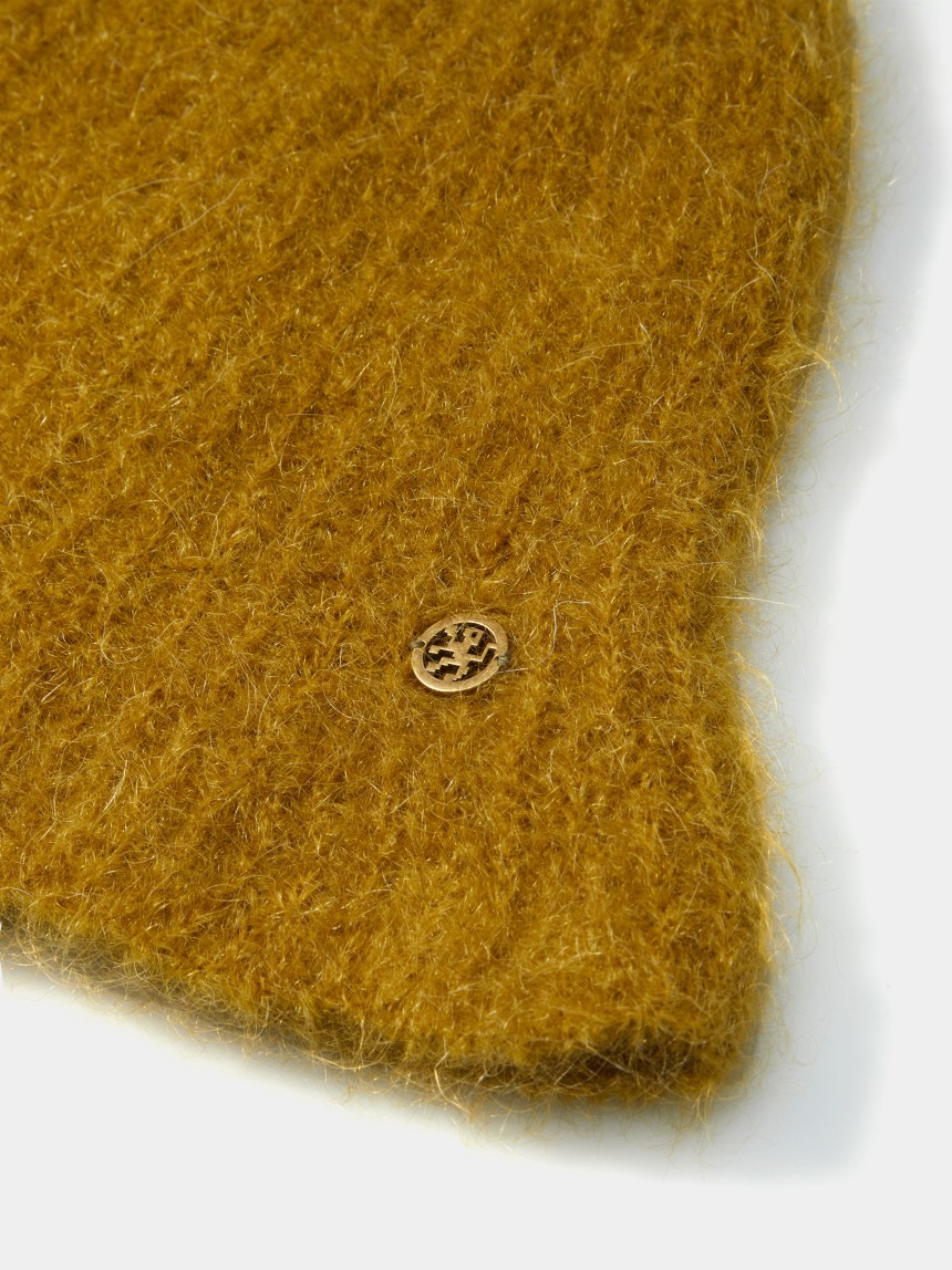 Gorro de lana mohair
