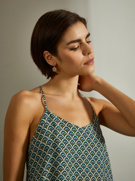 Top de alas fluido