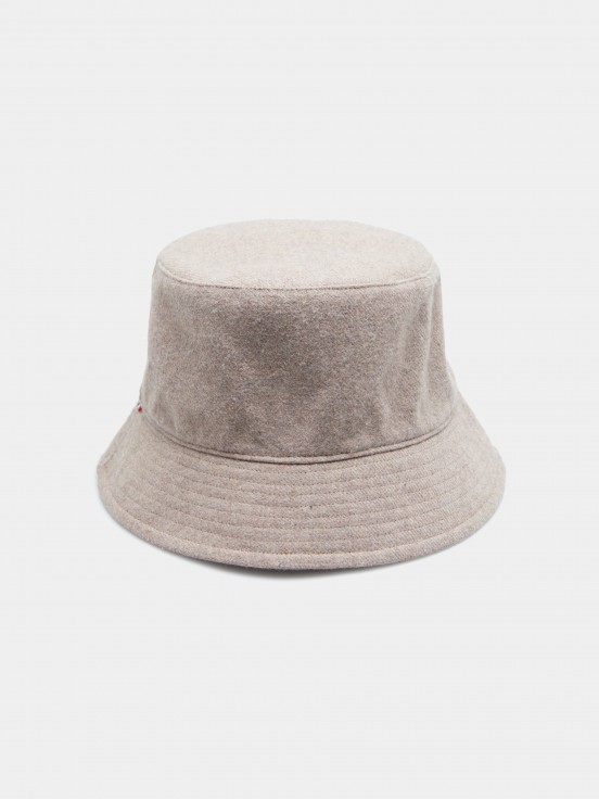 Wool blend bucket hat