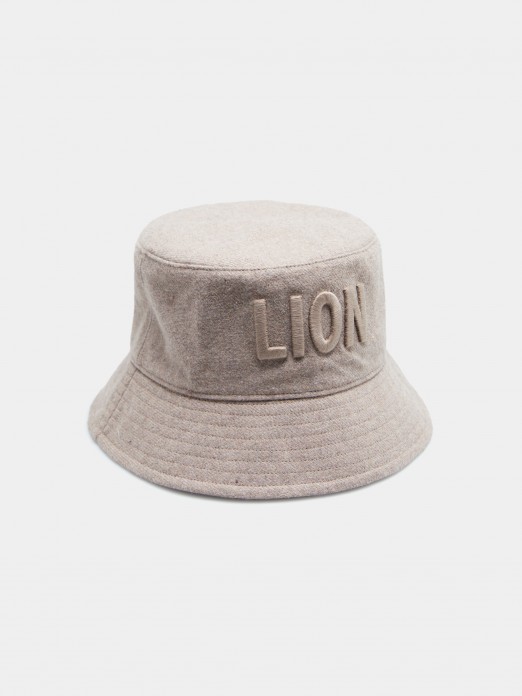 Wool blend bucket hat