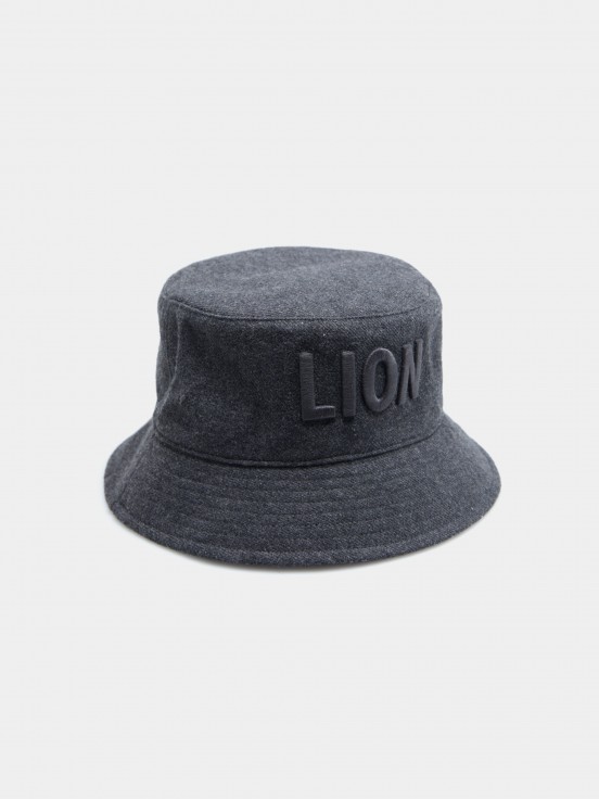 Wool blend bucket hat