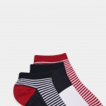 Man's pack of knee highs in patterned knitwear