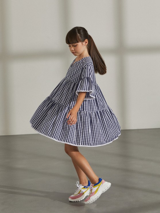 Plaid dress