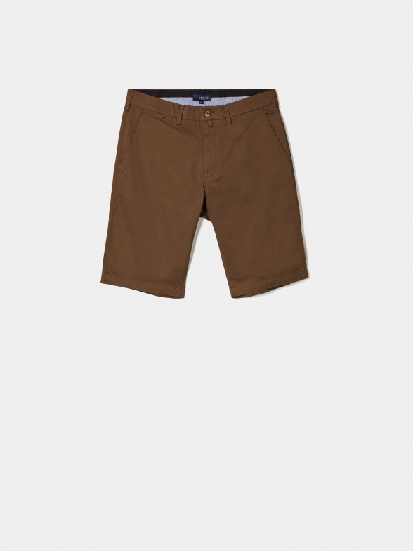Man's bermuda shorts chino slim fit