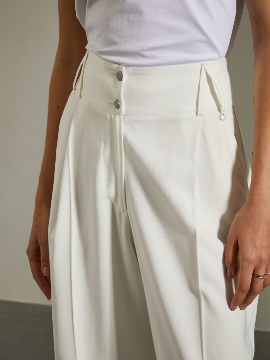 Pleated Pants